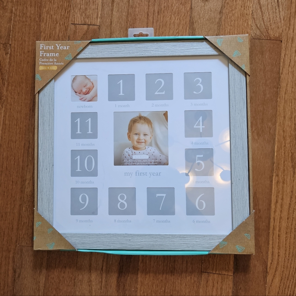 First year picture frame